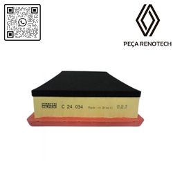 GM C24034 filtro de ar onix 1.0-1.4 8vprisma 13...spin 1.8 8v 17...